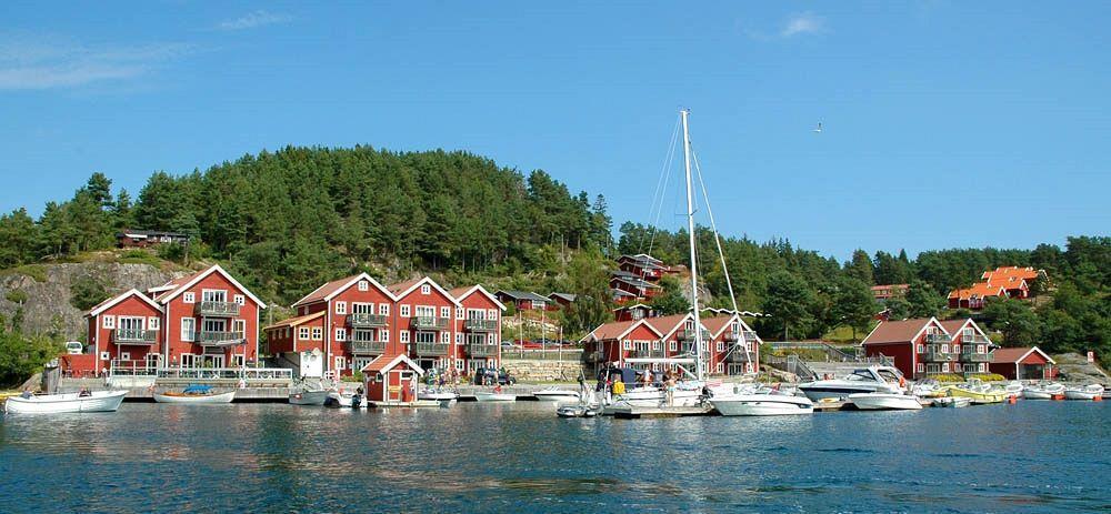 Tregde Ferie Hotel Mandal Exterior photo